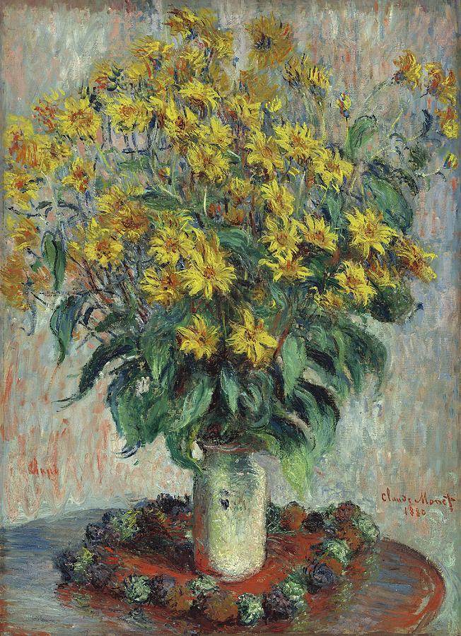 ดอกท็อปปิแนนบูร์ - Claude Monet