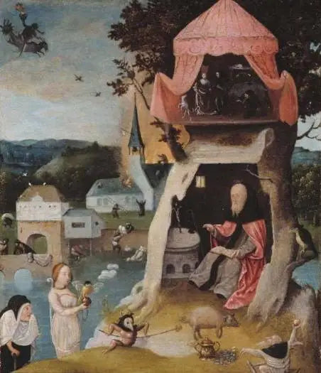 ความล่อลวงของนักบุญอันโตนี - Hieronymus Bosch