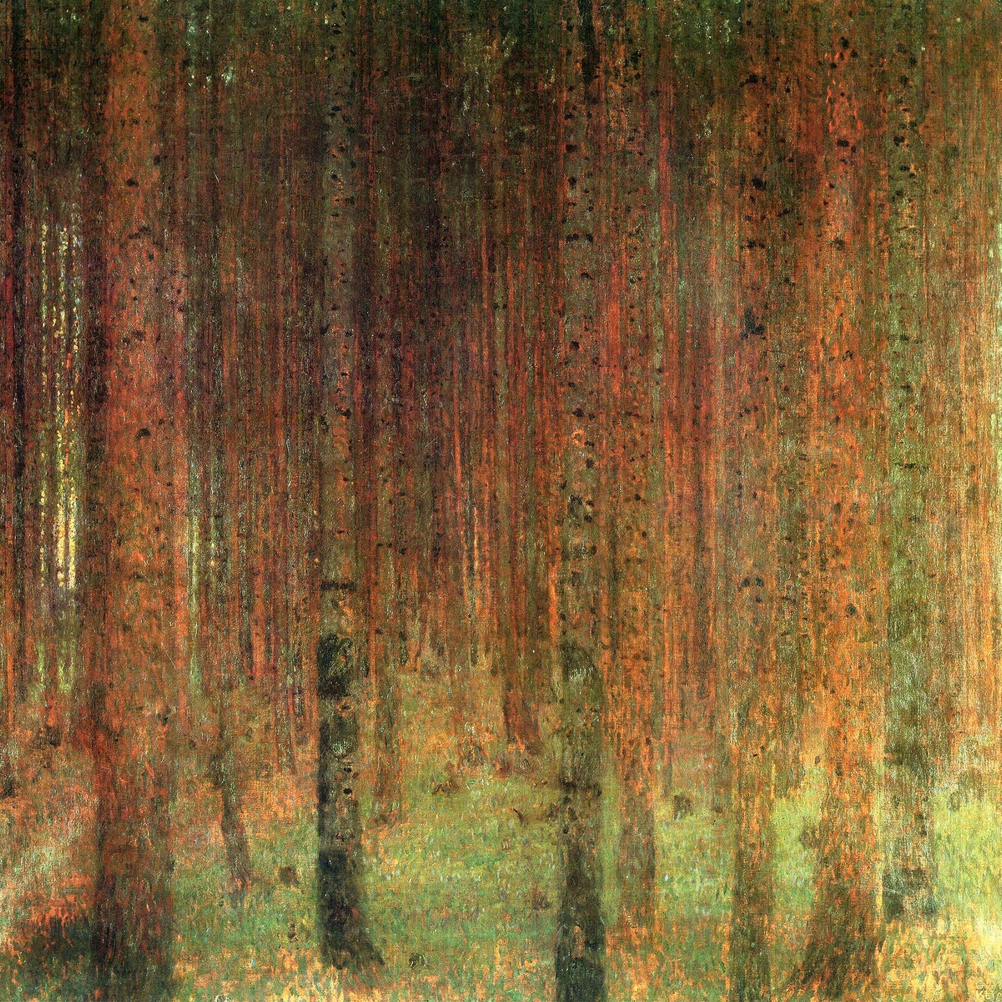 🌲 ป่าสน II – Gustav Klimt (ประมาณปี 1901)