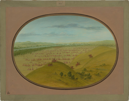 Fort Pierre - George Catlin