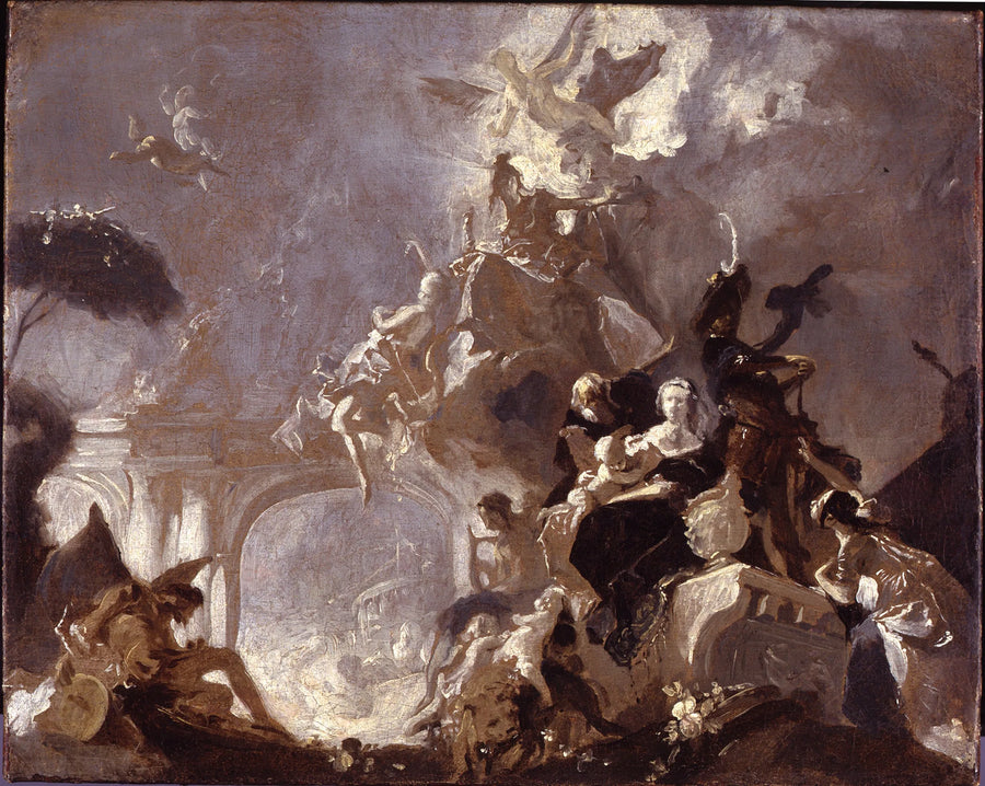Projet de peinture de plafond - Franz Anton Maulbertsch