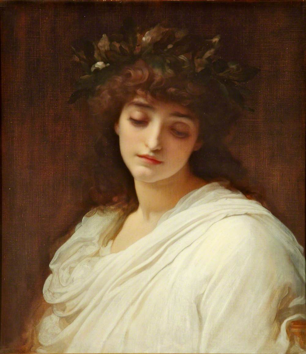 Une élégie - Frederic Leighton
