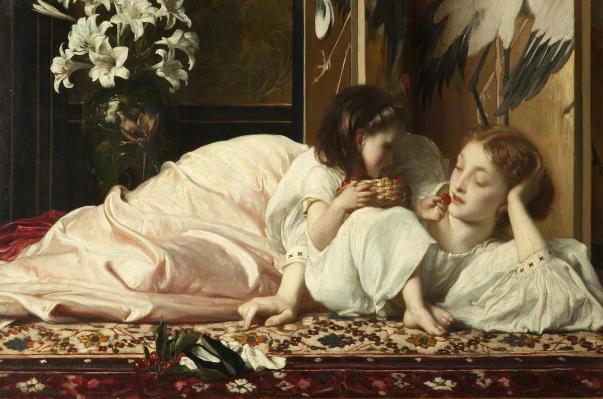 Mère et enfant - Frederic Leighton