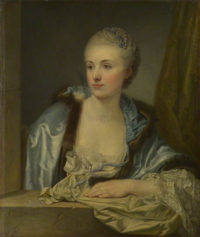 Portrait de dame (Madame de Gléon ?) - Jean-Baptiste Greuze - Alpha Reproduction