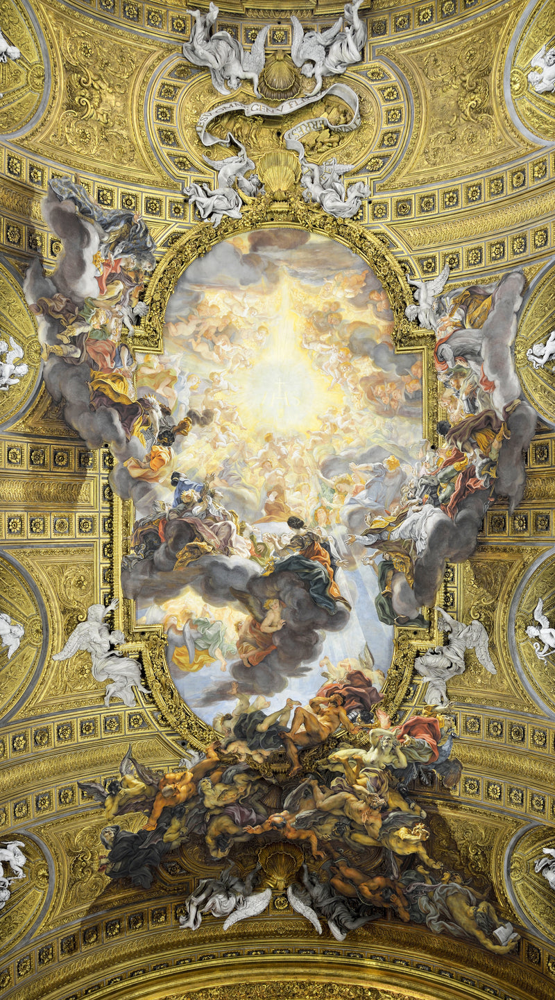 Triomphe du nom de Jésus - Giovanni Battista Gaulli