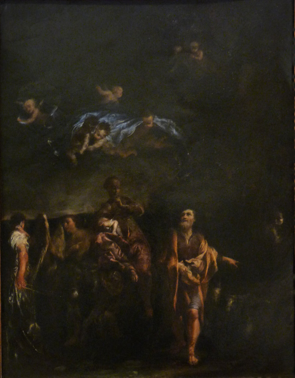 La Fuite en Égypte - Giuseppe Maria Crespi
