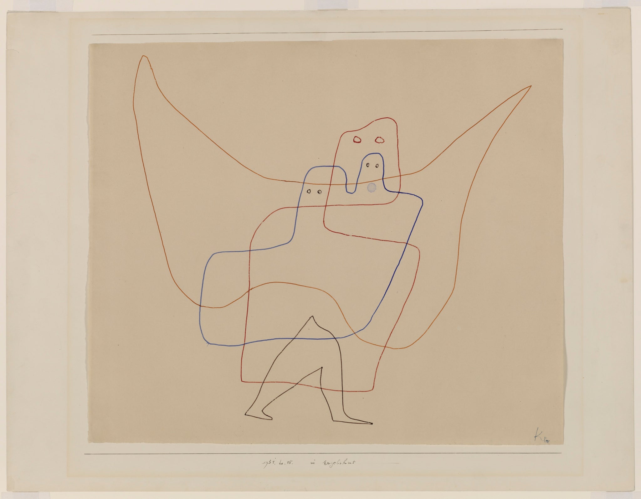 In Angel's Care — Paul Klee