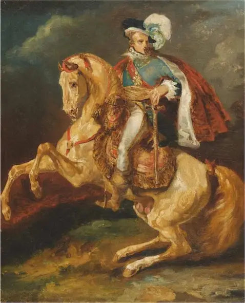 ภาพเหมือนม้าแห่งพระมหากษัตริย์แห่งเวสต์ฟาเลีย, Jérôme Bonaparte - Théodore Géricault
