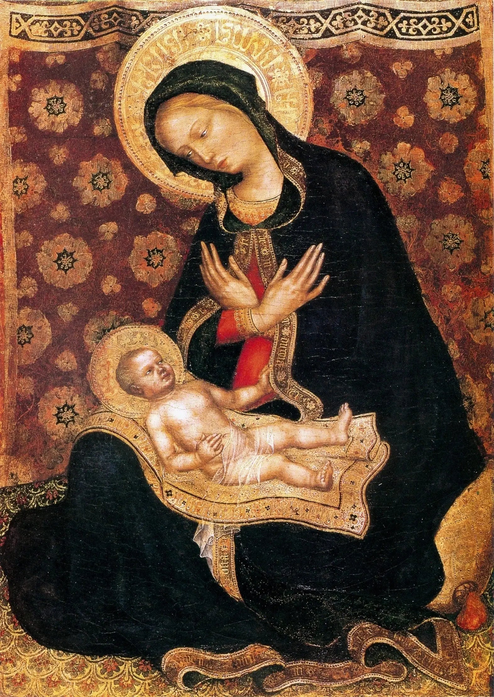 Madone de l’humilité - Gentile da Fabriano - Alpha Reproduction