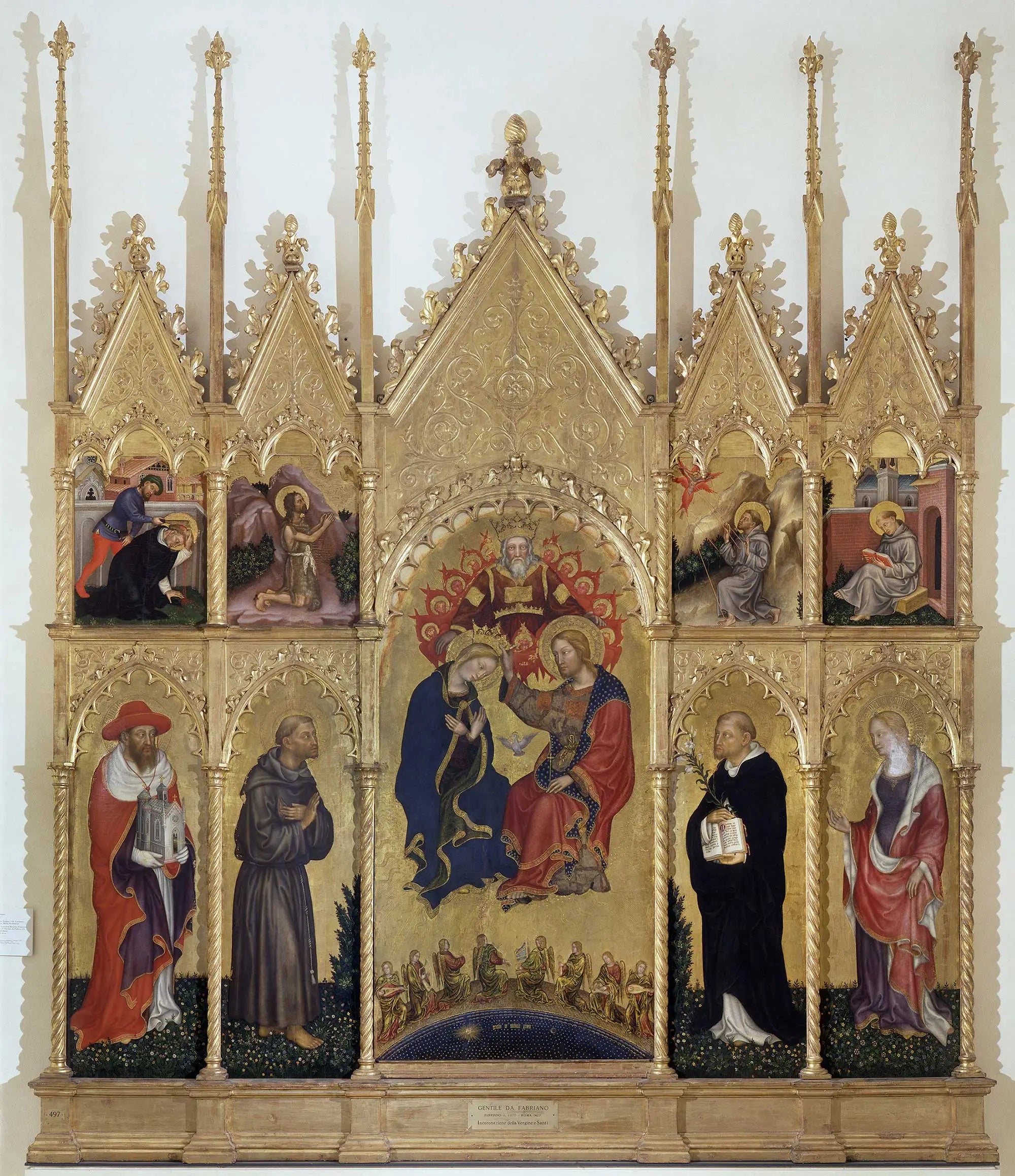 polyptique de Valle Romita - Gentile da Fabriano - Alpha Reproduction