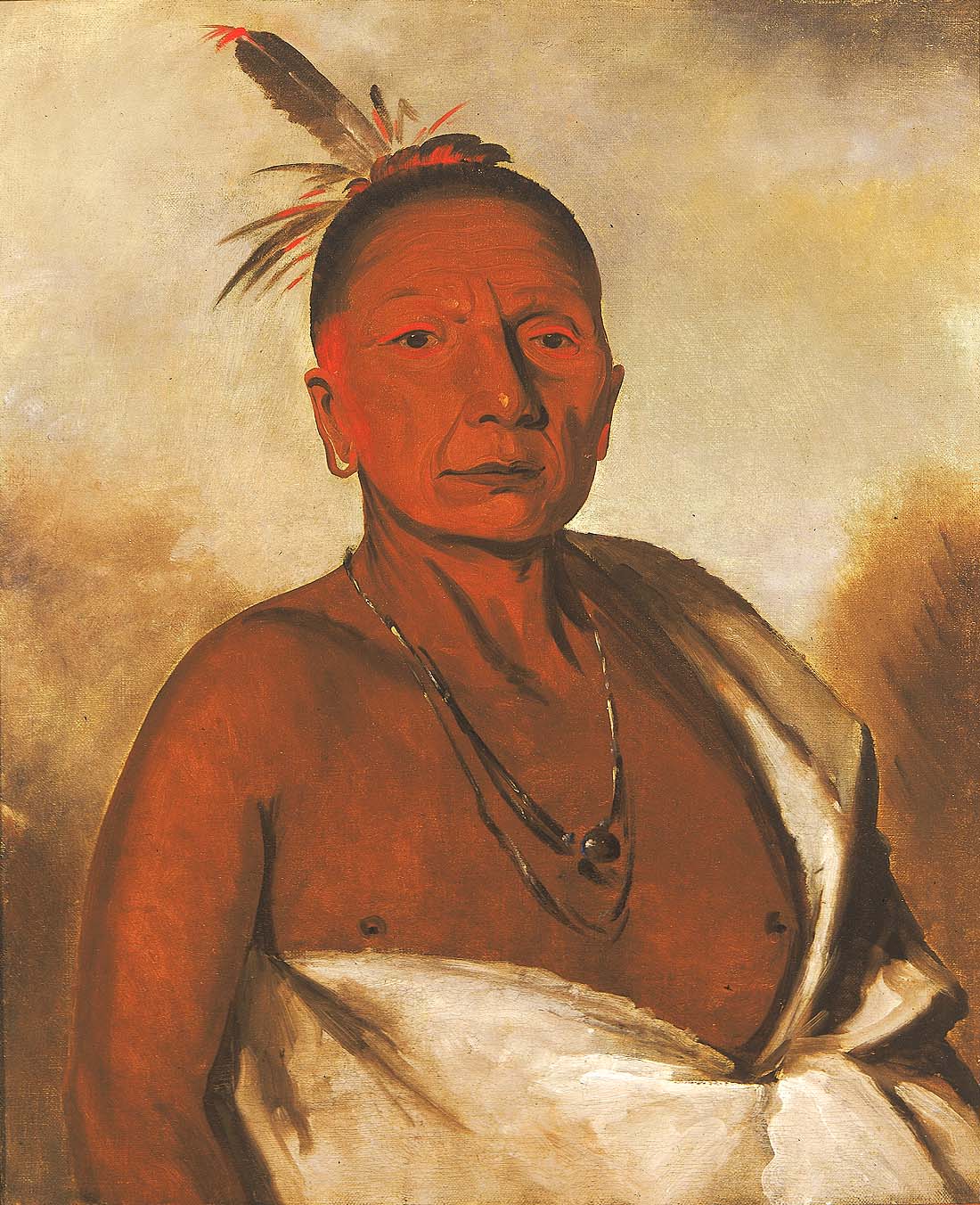 Kid-à-day, un brave distingué - George Catlin
