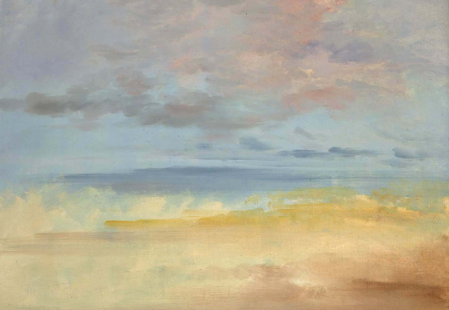 Paysage d'arrière-plan - George Catlin