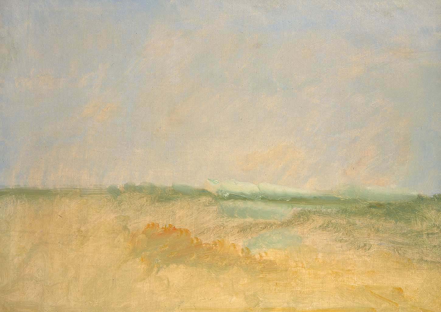 Paysage d'arrière-plan - George Catlin
