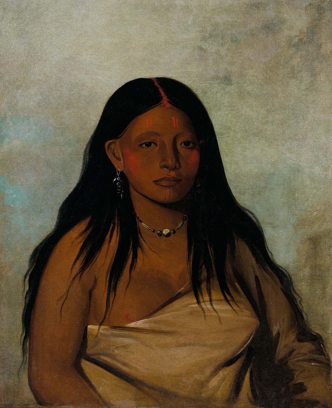 She-de-ah, Wild Sage, une femme Wichita - George Catlin