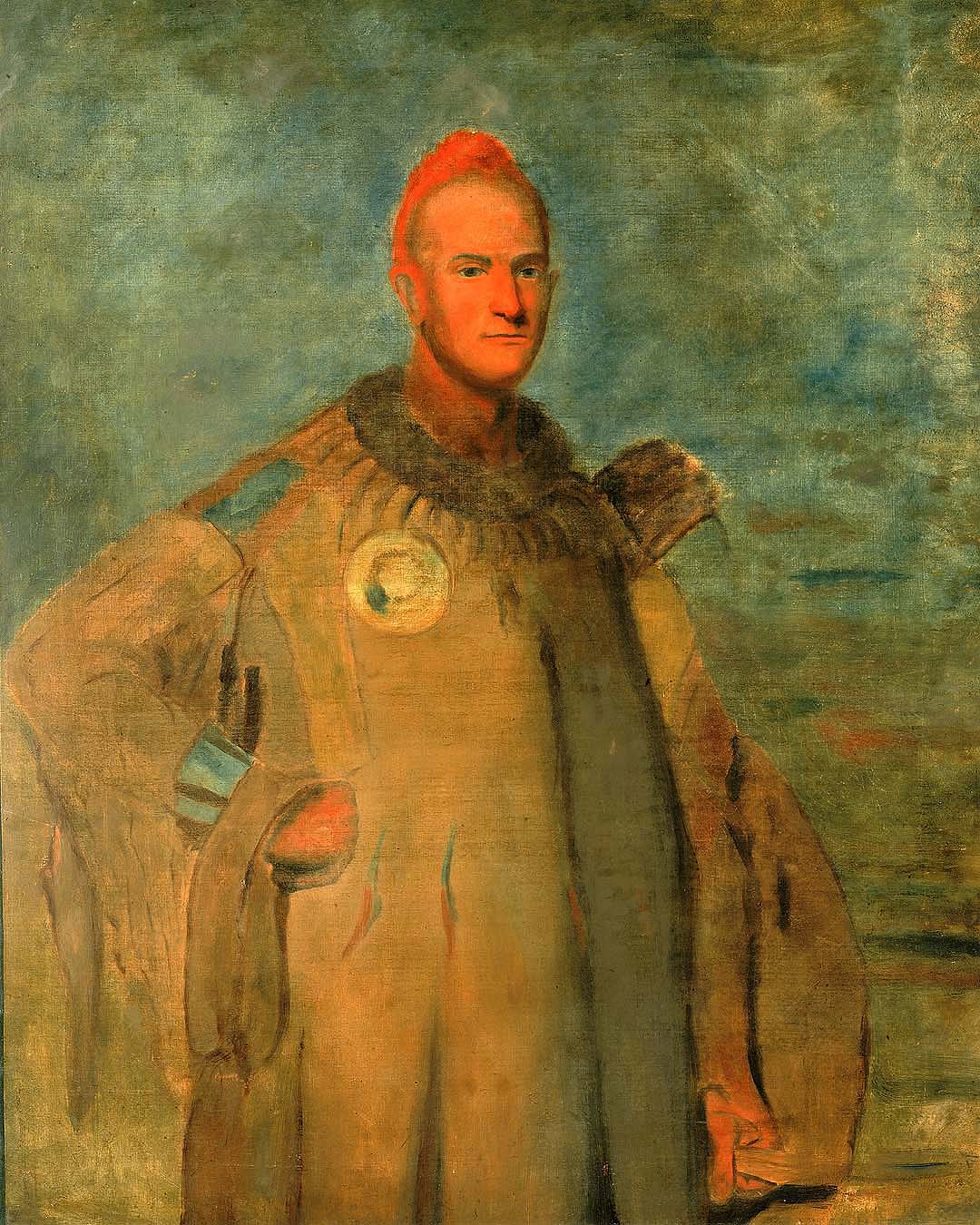 Theodore Burr Catlin, en costume indien - George Catlin
