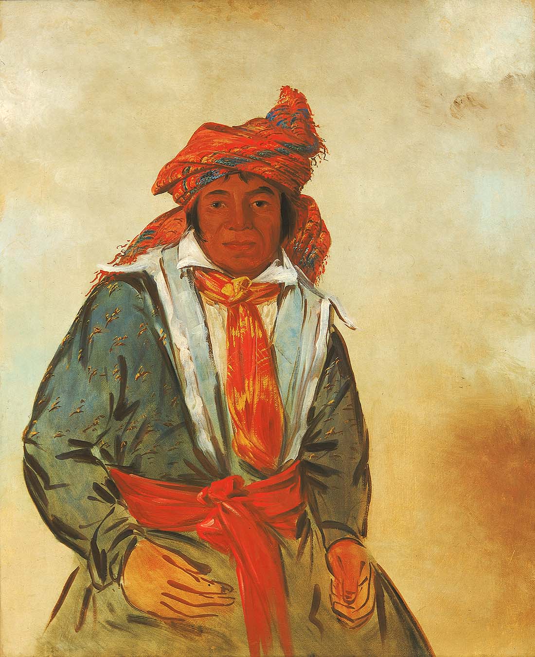Wat-ál-le-go, un Brave - George Catlin