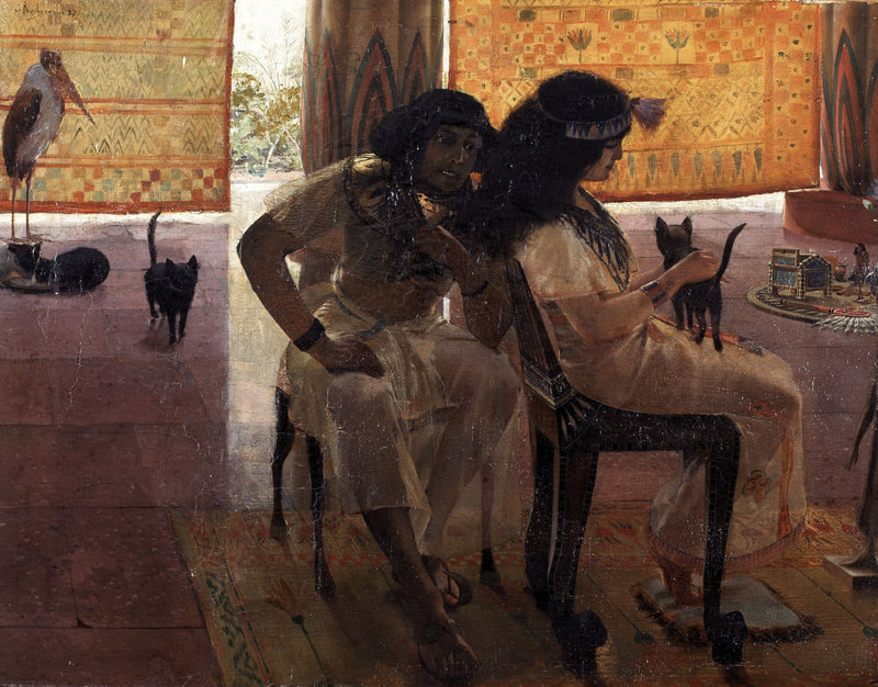 Au temps des pharaons - Georges-Antoine Rochegrosse