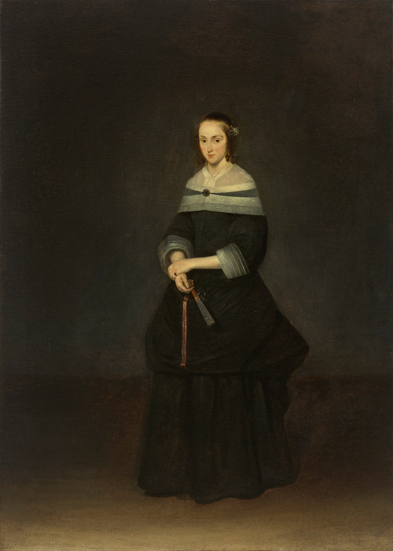Portrait de Johanna Quadacker (1640-1672) - Gerard ter Borch