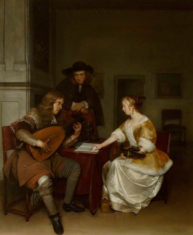 Le Duo - Gerard ter Borch