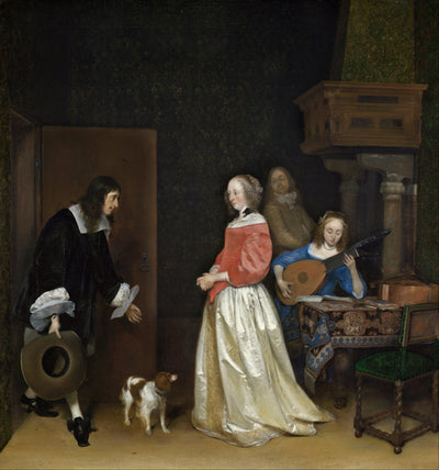 La Visite d’un prétendant - Gerard ter Borch