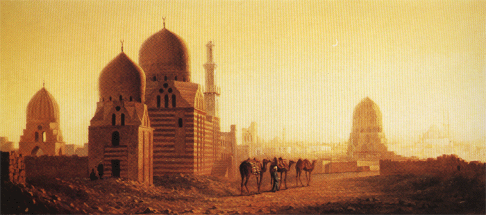 Tombeaux des Mamelouks - Sanford Robinson Gifford