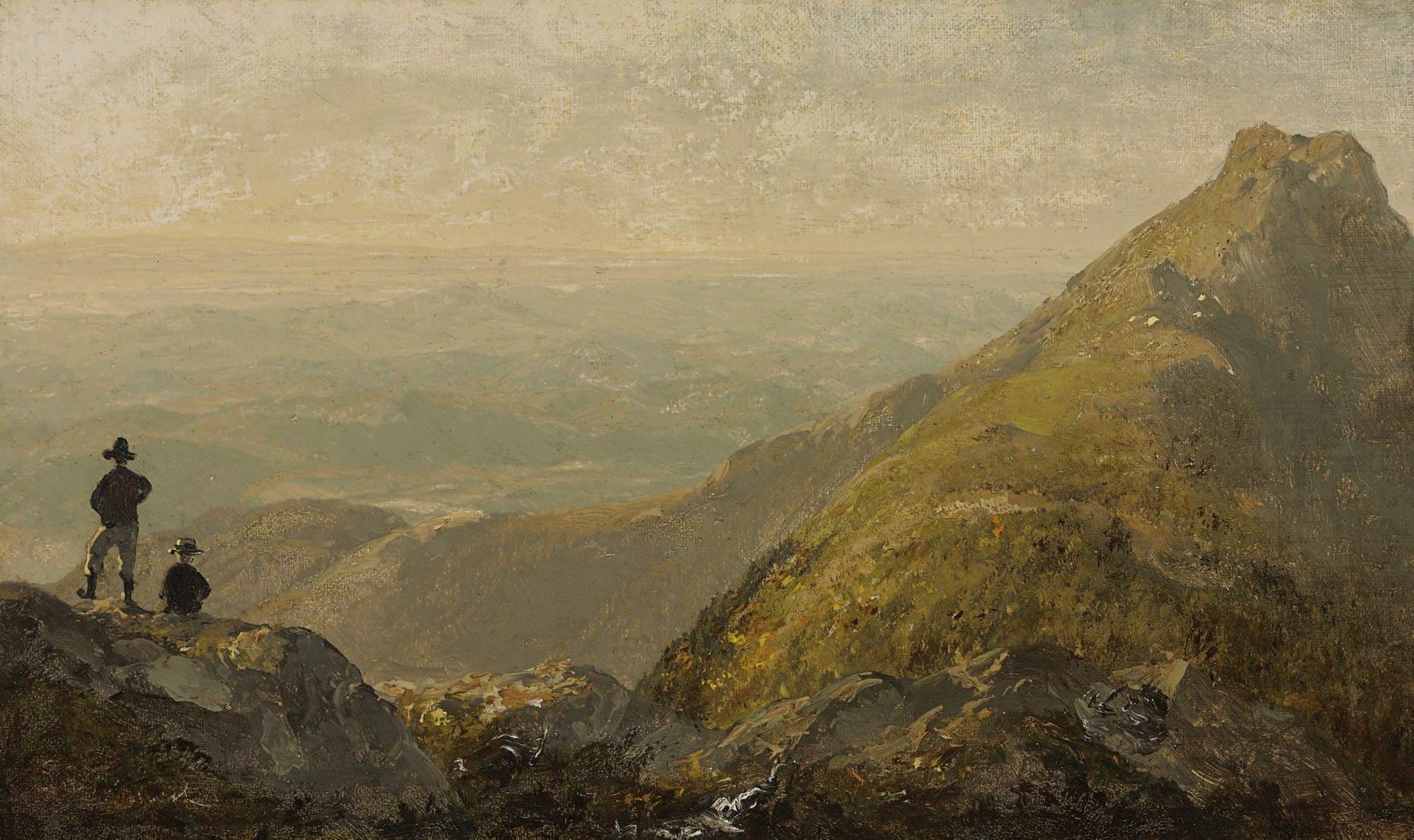 Un croquis de la montagne Mansfield - Sanford Robinson Gifford