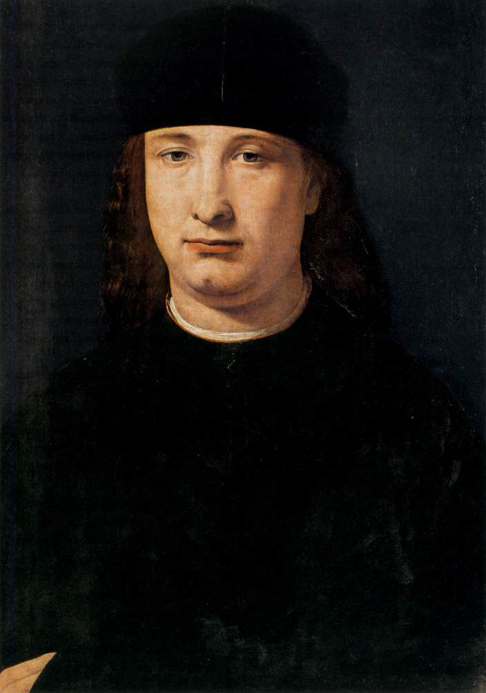 Portrait d'un notable (ou Gerolamo Casio) - Giovanni Antonio Boltraffio