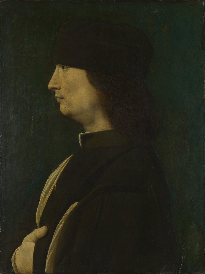 Portrait d'un homme de profil - Giovanni Antonio Boltraffio