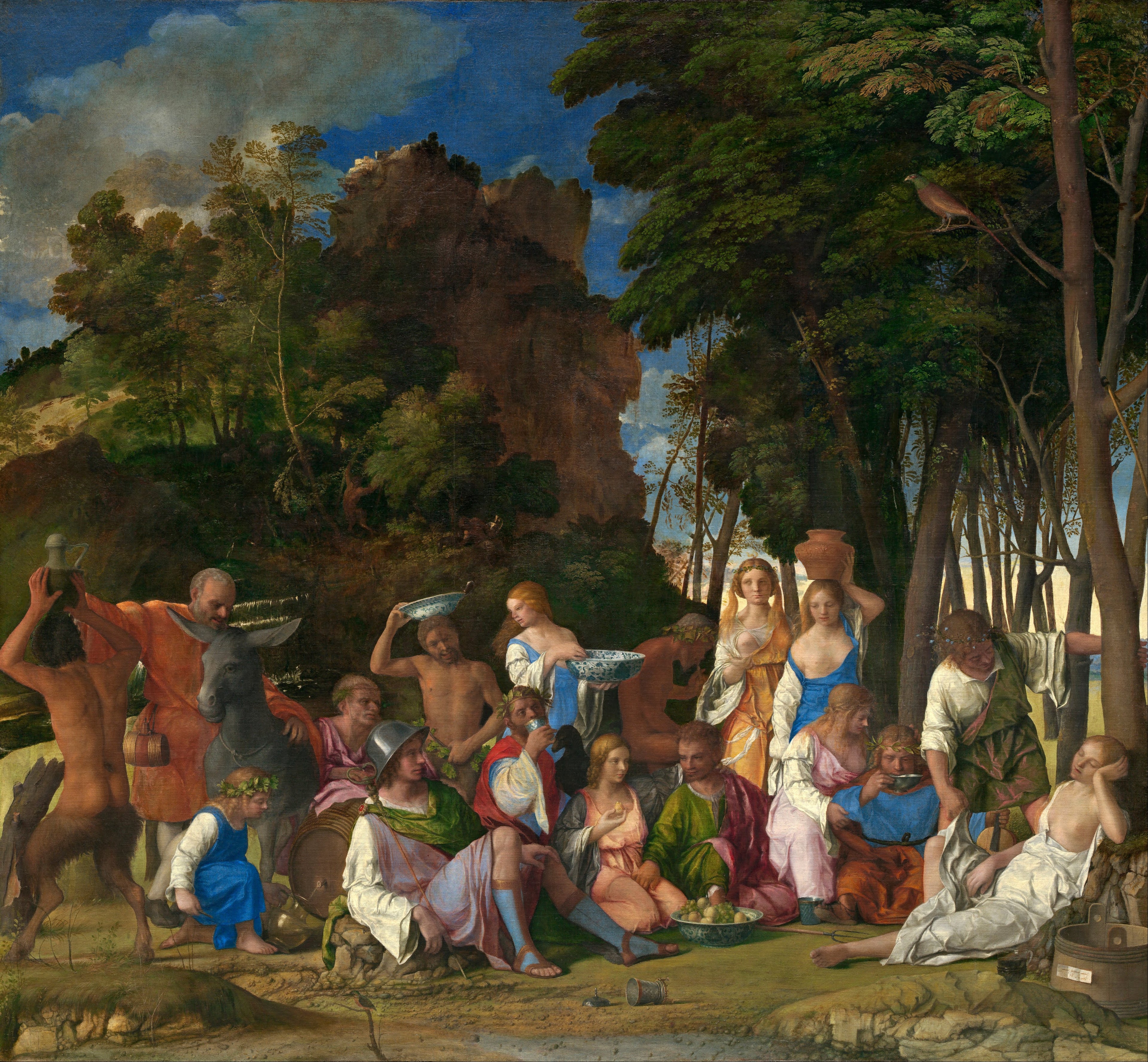 Le Festin des Dieux - Giovanni Bellini - Alpha Reproduction