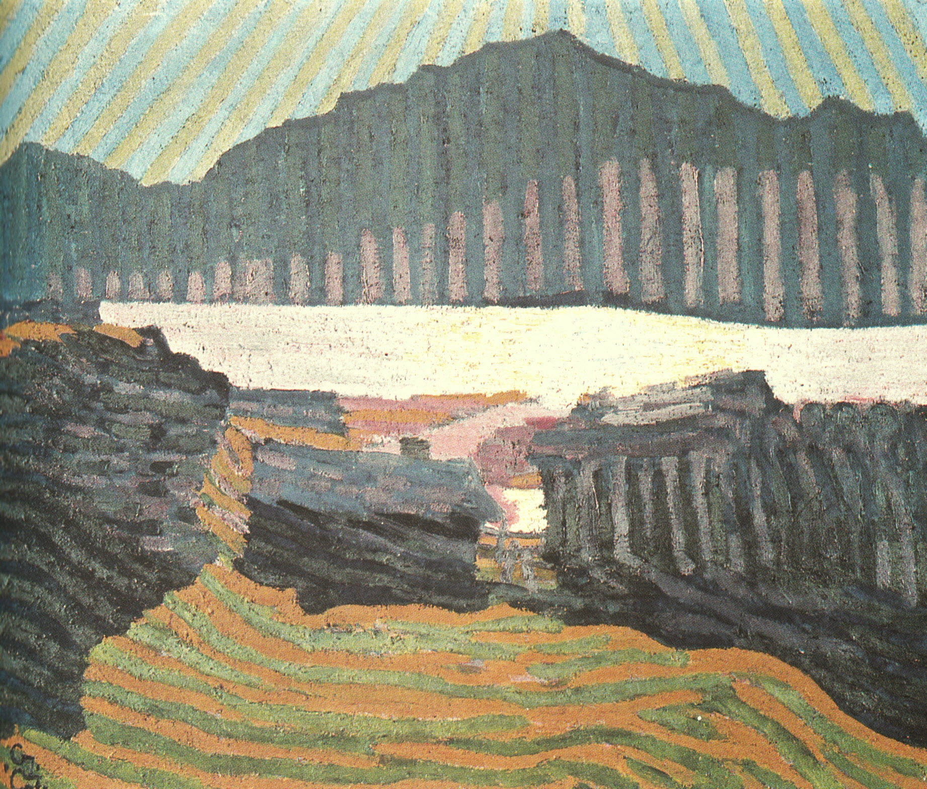 Vue de Capolago, Giovanni Giacometti, 1907