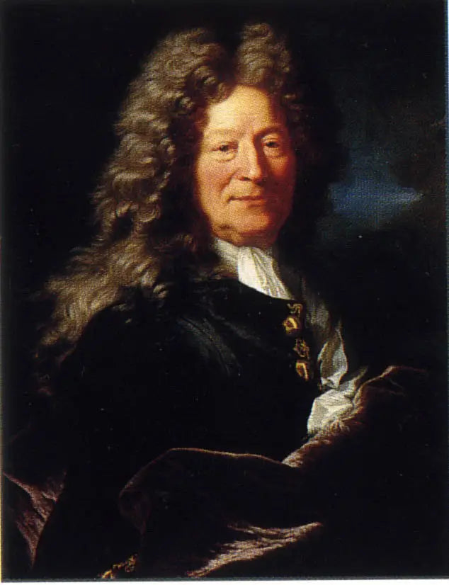 ภาพเหมือนของประติมากร François Girardon - Hyacinthe Rigaud