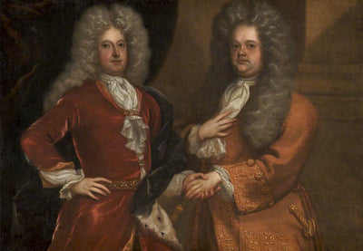 Joseph Addison (1672–1719) et Sir Richard Steele (1672–1729) - Godfrey Kneller