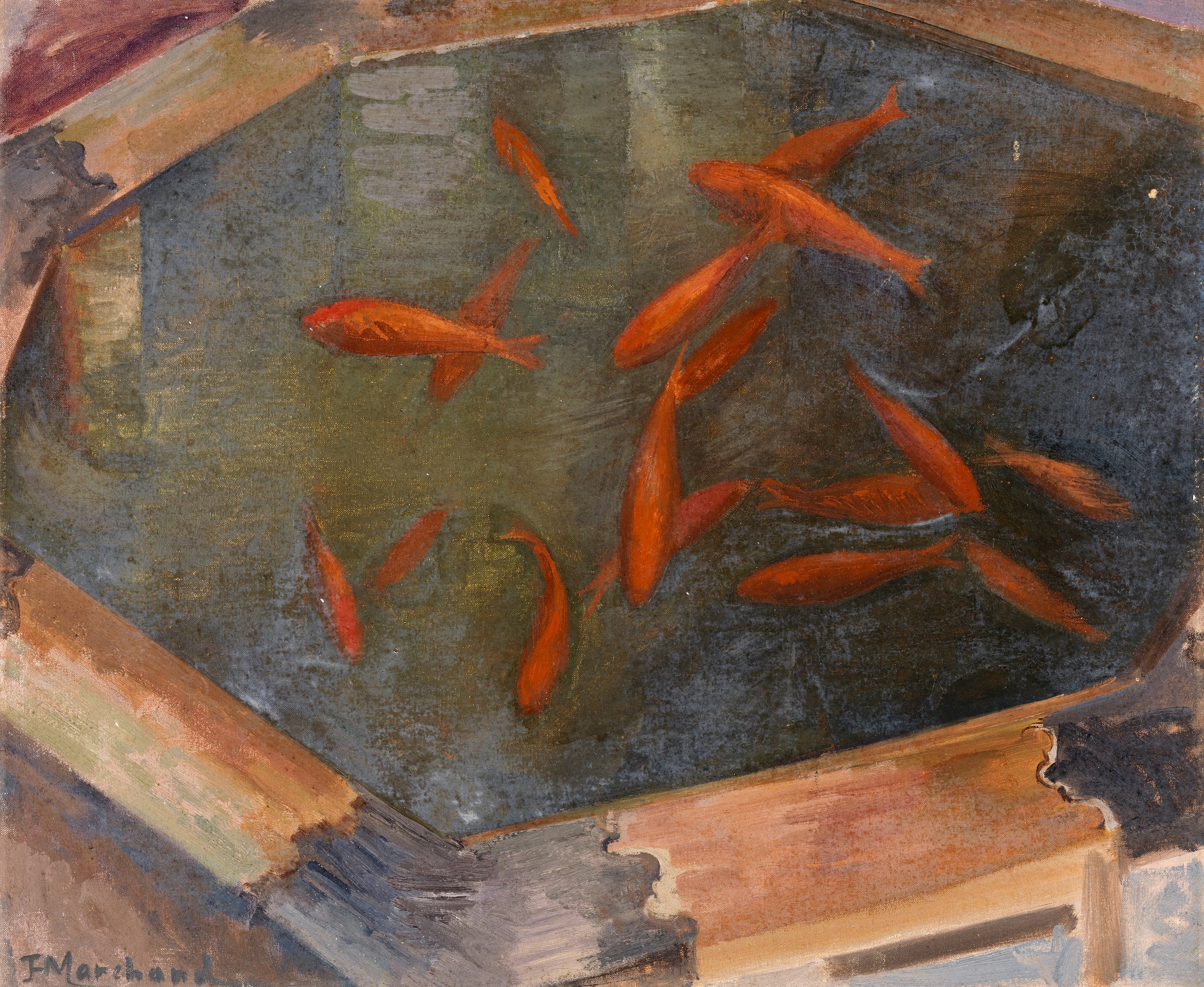 Poisson rouge - Jean Marchand