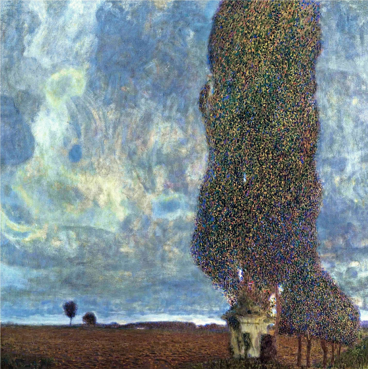 🌳 ต้นป็อปลาร์ใหญ่ II (พายุใกล้เข้ามา) – Gustav Klimt (ประมาณปี 1903)