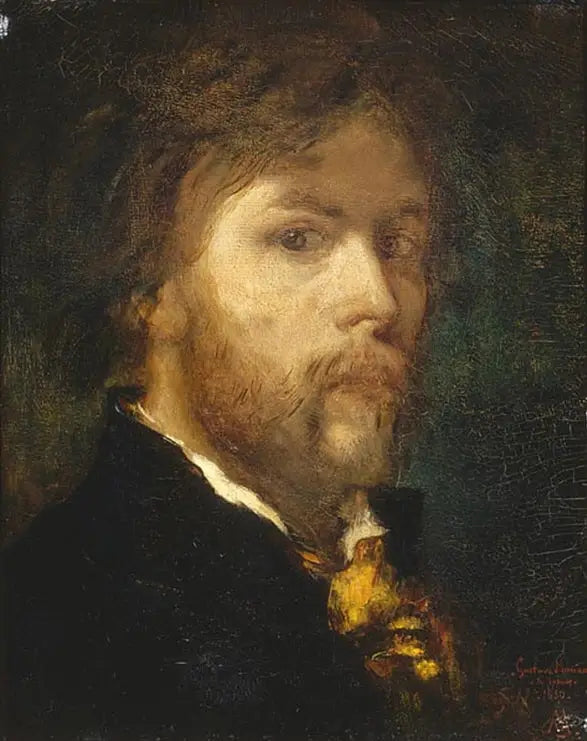 Portrait de Gustave Moreau par lui-même - Gustave Moreau - Alpha Reproduction