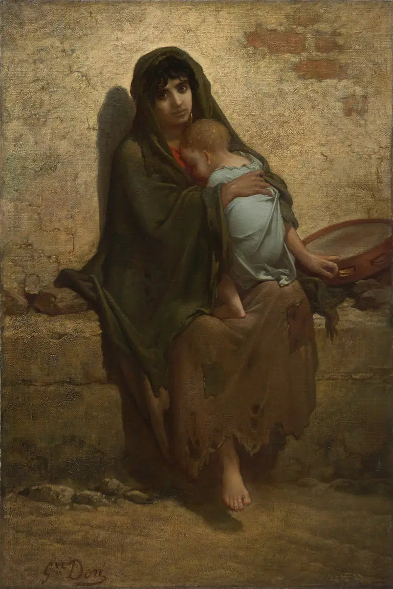 แม่สาวชาวยิปซีรุ่นเยาว์ - กุสตาฟ์ โดเร