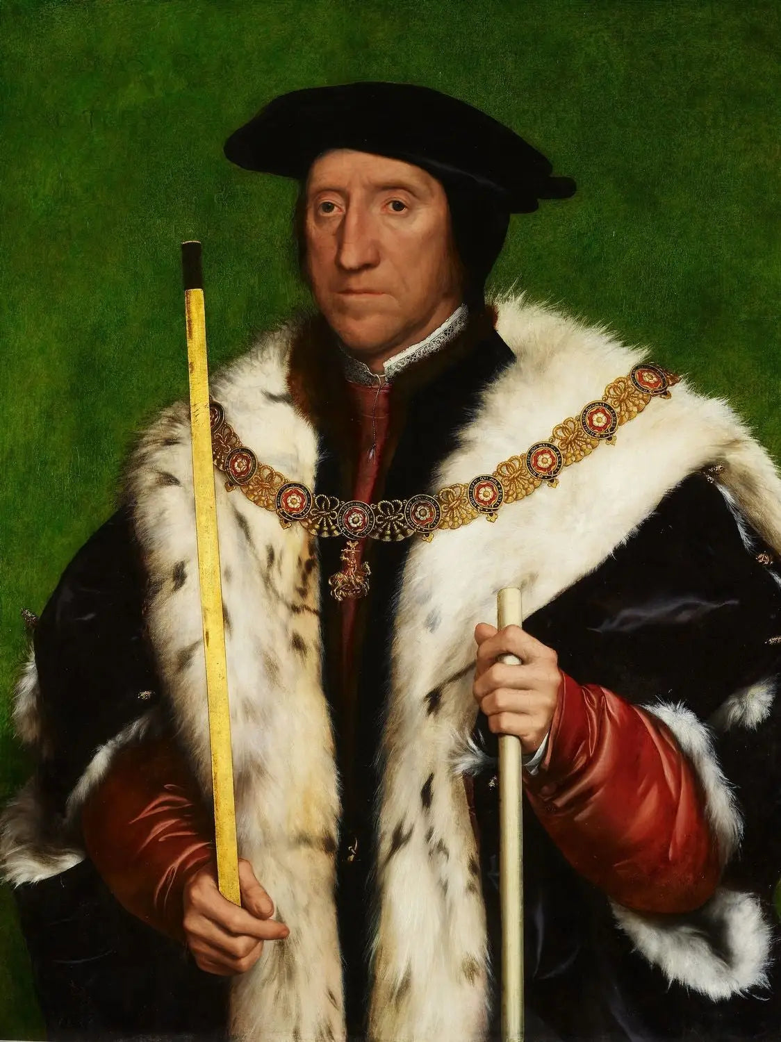 Thomas Howard Third Duke of Norfolk (1473-1554) - Hans Holbein le Jeune - Alpha Reproduction