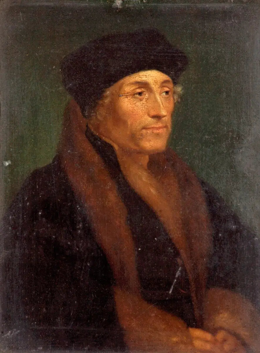 Desiderius Erasmus (1466–1536) - Hans Holbein le Jeune - Alpha Reproduction