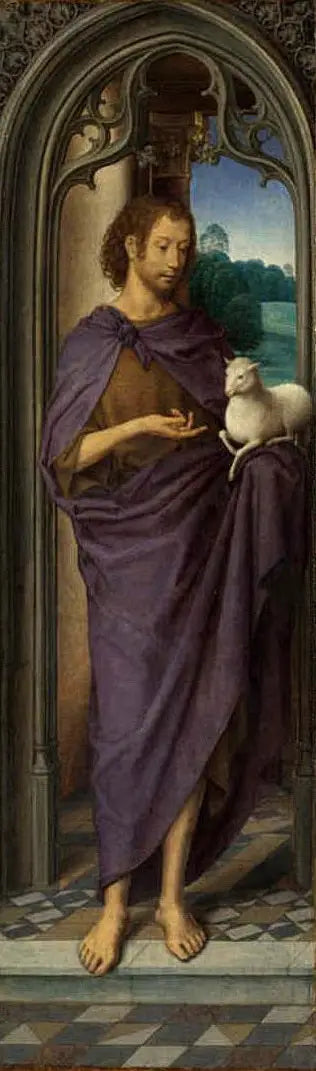 Saint Jean-Baptiste - Hans Memling - Alpha Reproduction