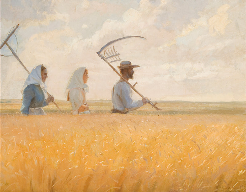 เวลาการเก็บเกี่ยว - Anna Ancher