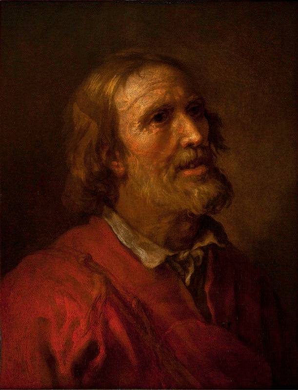 Tête d'un homme âgé - Abraham Bloemaert image 1 reproduction réalisée par Alpha Reproduction