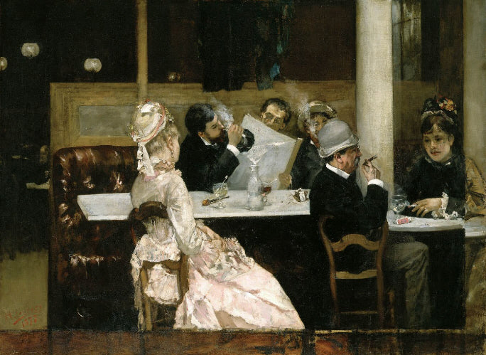 Scène de café à Paris - Henri Gervex