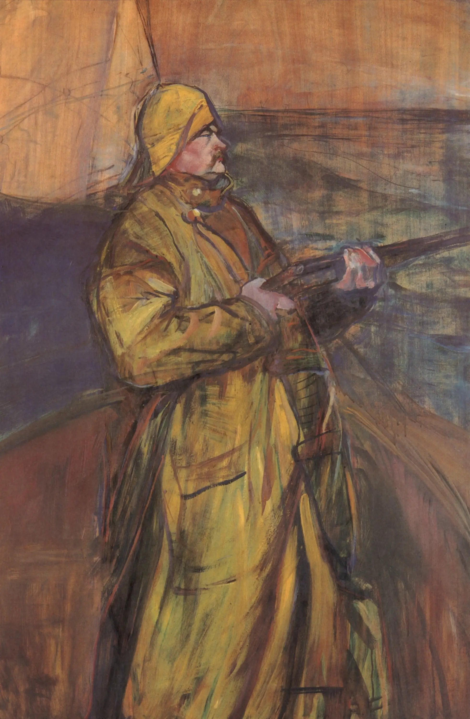Reproduction du tableau « Maurice Joyant - Henri de Toulouse-Lautrec » par Alpha Reproduction en peinture à l’huile