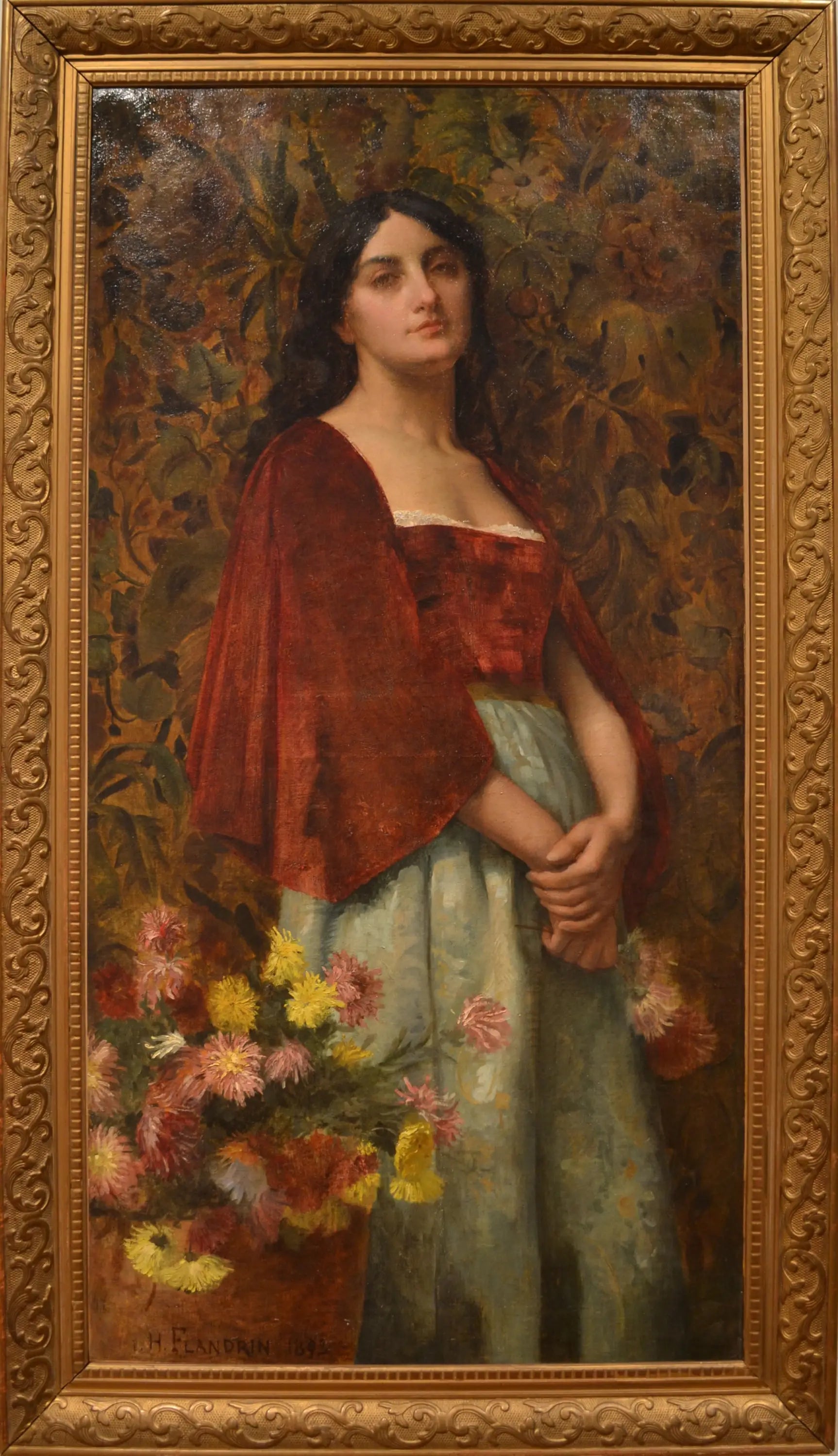 Portrait d’Italienne - Hippolyte Flandrin - Alpha Reproduction