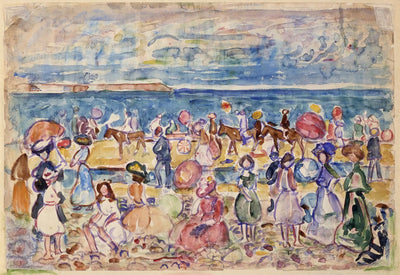 Vacances en Nouvelle-Angleterre - Maurice Prendergast - Alpha Reproduction