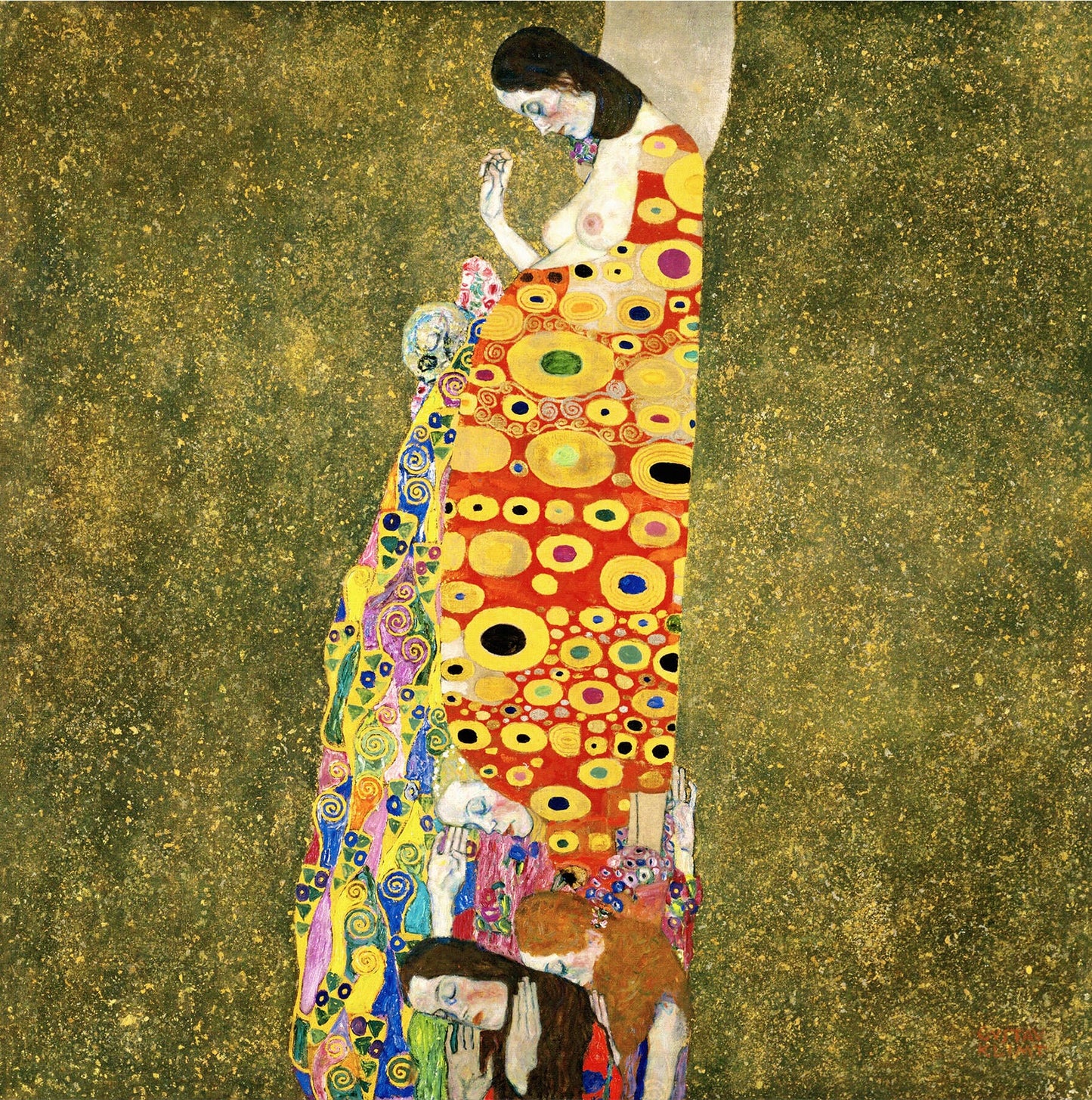 🌺 L’Espoir II – Gustav Klimt (1907-1908)