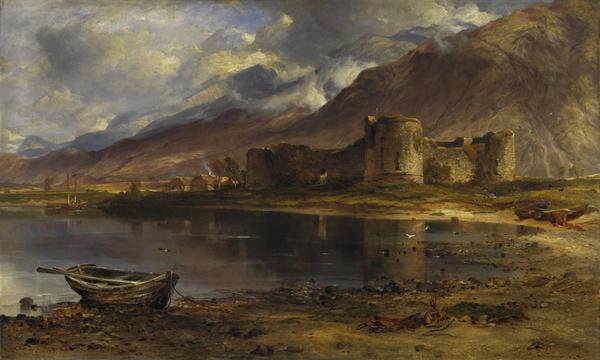 Le Château d’Inverlochy, Horatio McCulloch, 1857, peinture à l’huile