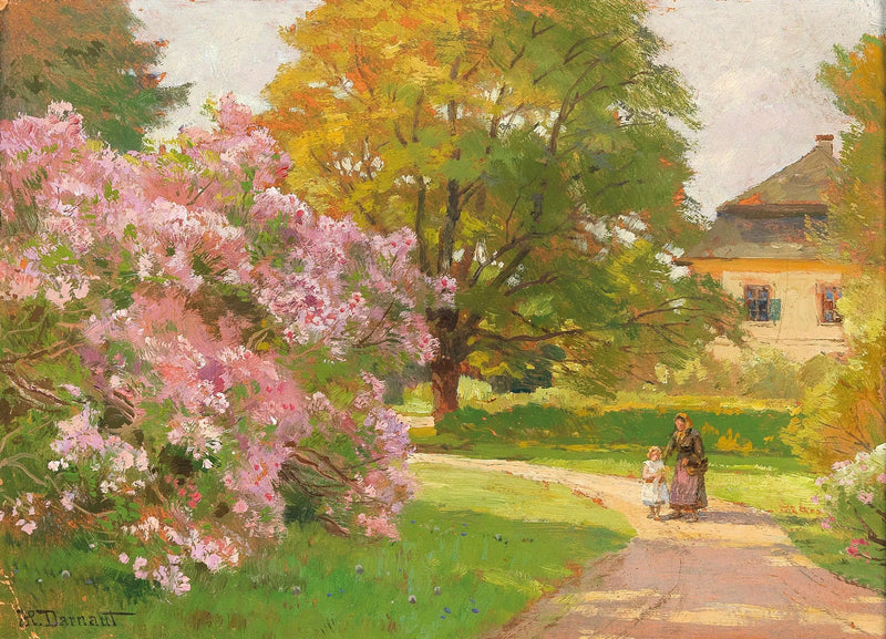 พุ่มไม้ที่เต็มไปด้วยดอกไม้ - Hugo Darnaut