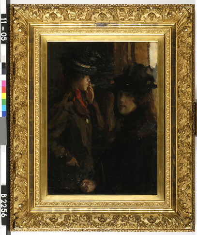 Filles qui fument des cigarettes - Isaac Israëls - Alpha Reproduction