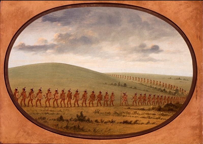 Dossier indien - Iowa - George Catlin